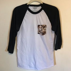 Grumpy cat baseball tee